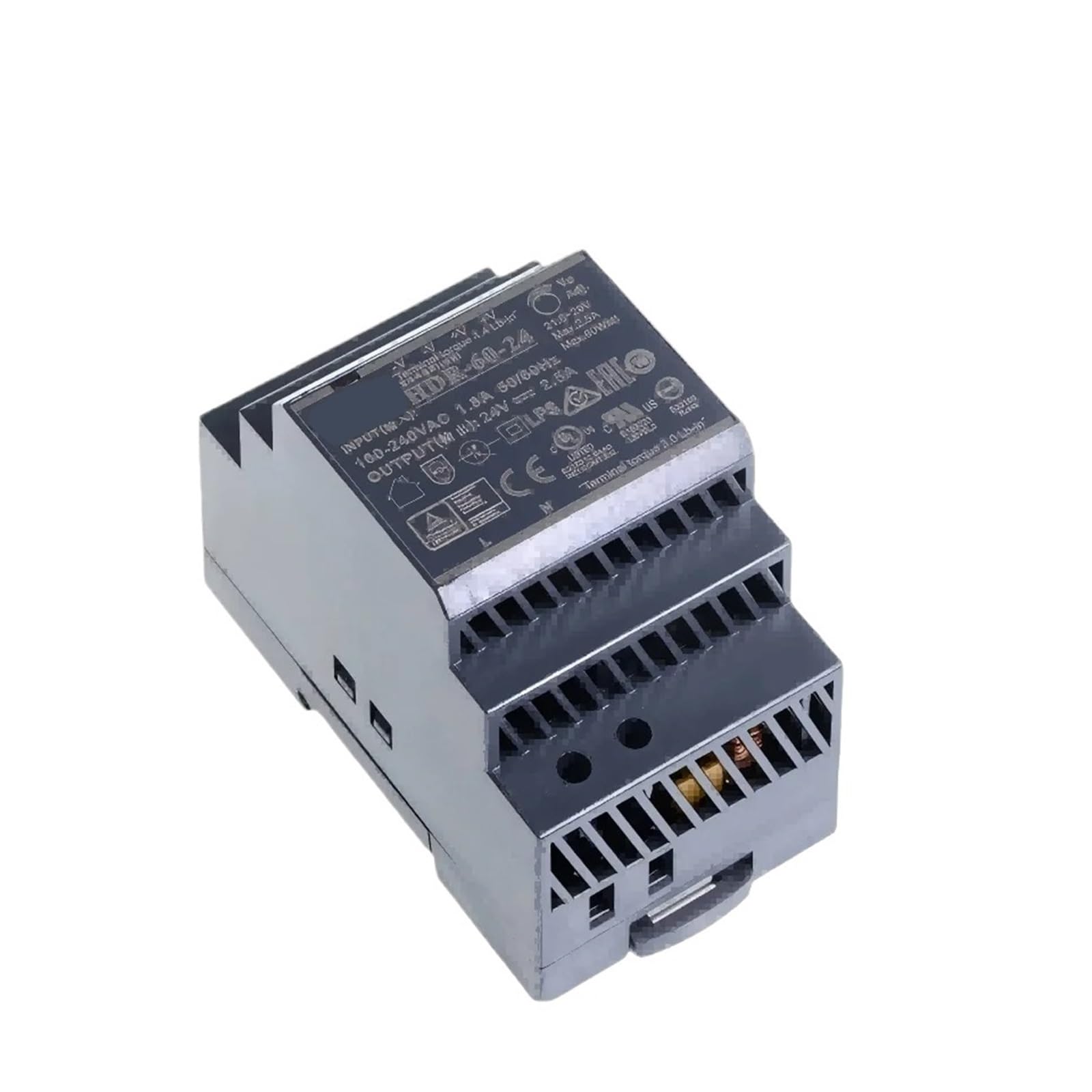 XDDQWSWA 60W Power Supply HDR-60-5V HDR-60-12V HDR-60-15V HDR-60-24V HDR-60-48V(HDR-60-48)