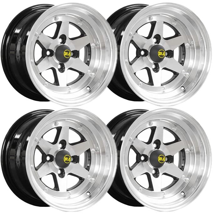 ロンシャン 14インチホイール 4本 当時物 希少 旧車 ロンシャンXR-4 -25 1490 14インチ 9J 114.3-4H アルミホイール2