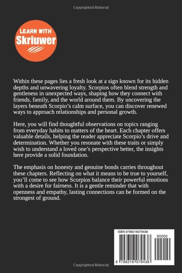 The Scorpio Book: Everything You Should Know About Scorpios: A Guide to Clarity and Growth (Astrology Books) - Image 2