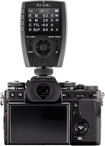 Miniatura 7 de Westcott FJ-X3 M Disparador de flash inalámbrico universal con soporte de cámara multimarca (compatible con cámaras Canon, Sony, Nikon, Fuji,