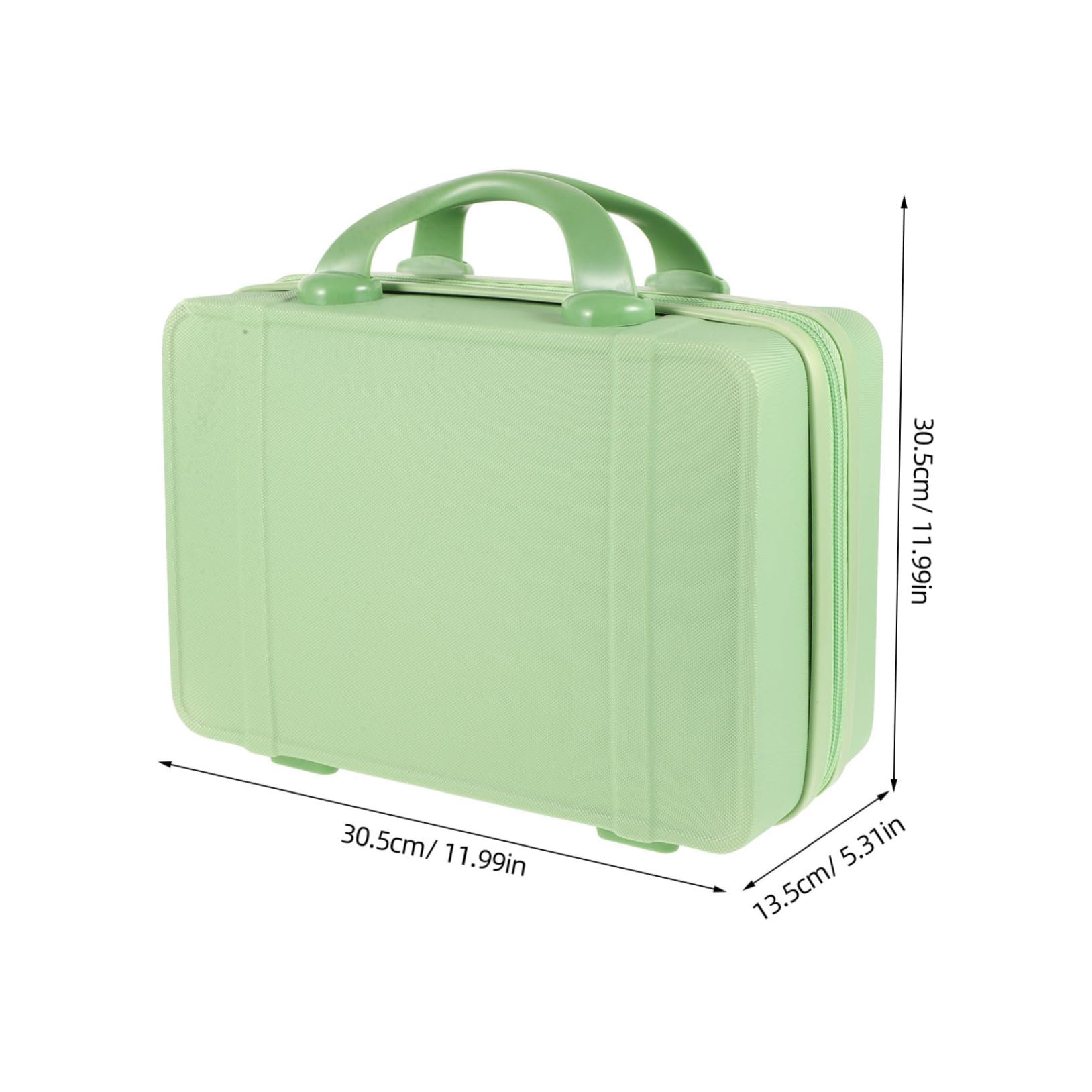 Mini Schminkkoffer Reise Kosmetikkoffer Tragbare Kosmetiktasche Hartschalen Make Up Tasche Kleiner Schminke Koffer für Damen Aufbewahrungsbox für Make-up Schmuck und Utensilien