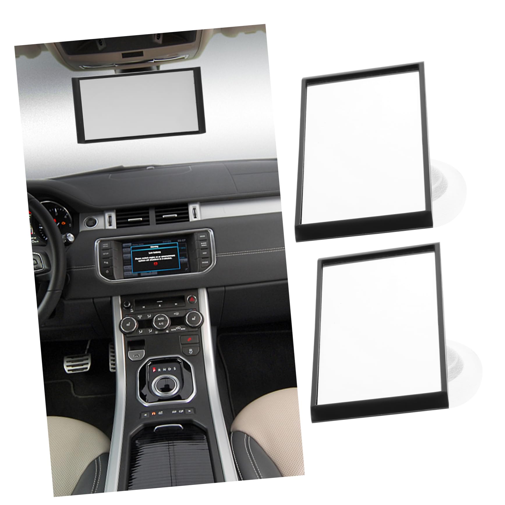 Yardwe 6 Pièces Rétroviseur Intérieur Observation Arrière pour Siège Miroir de pour Siège Arrière Voiture Installation Facile Matériau Durable Sécurité Renforcée