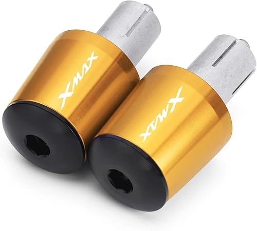 Motorcycle CNC Aluminum Motorcycle Handlebar End 78" 22mm Handle Bar Ends Plugs Caps for XMAX300 XMAX400 Xmax X-MAX 125 250 300 400 Handle end