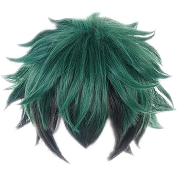 deku cosplay wig
