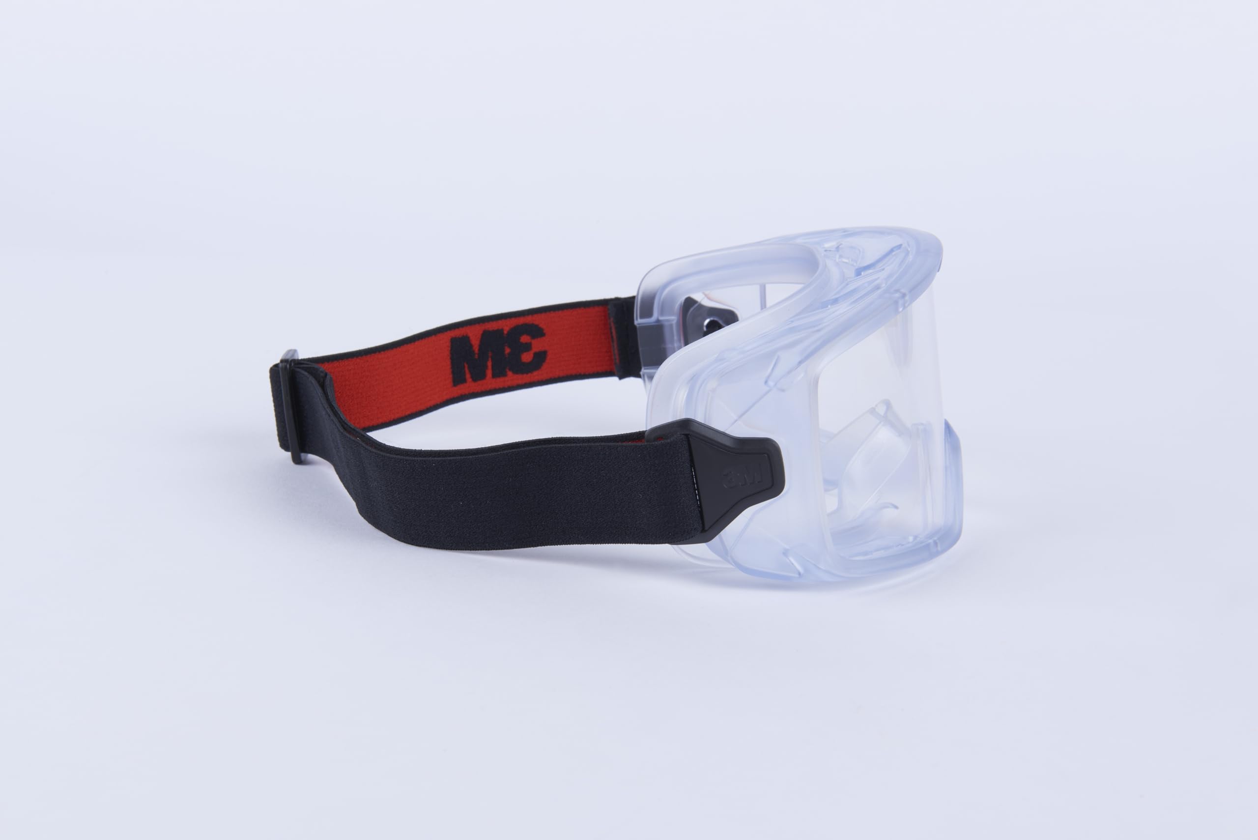 3M GoggleGear série 3000 lunettes-masques de protection joint PVC optique AF transparente Scotchgard sangle toile Premium GG3101-SGAF EU
