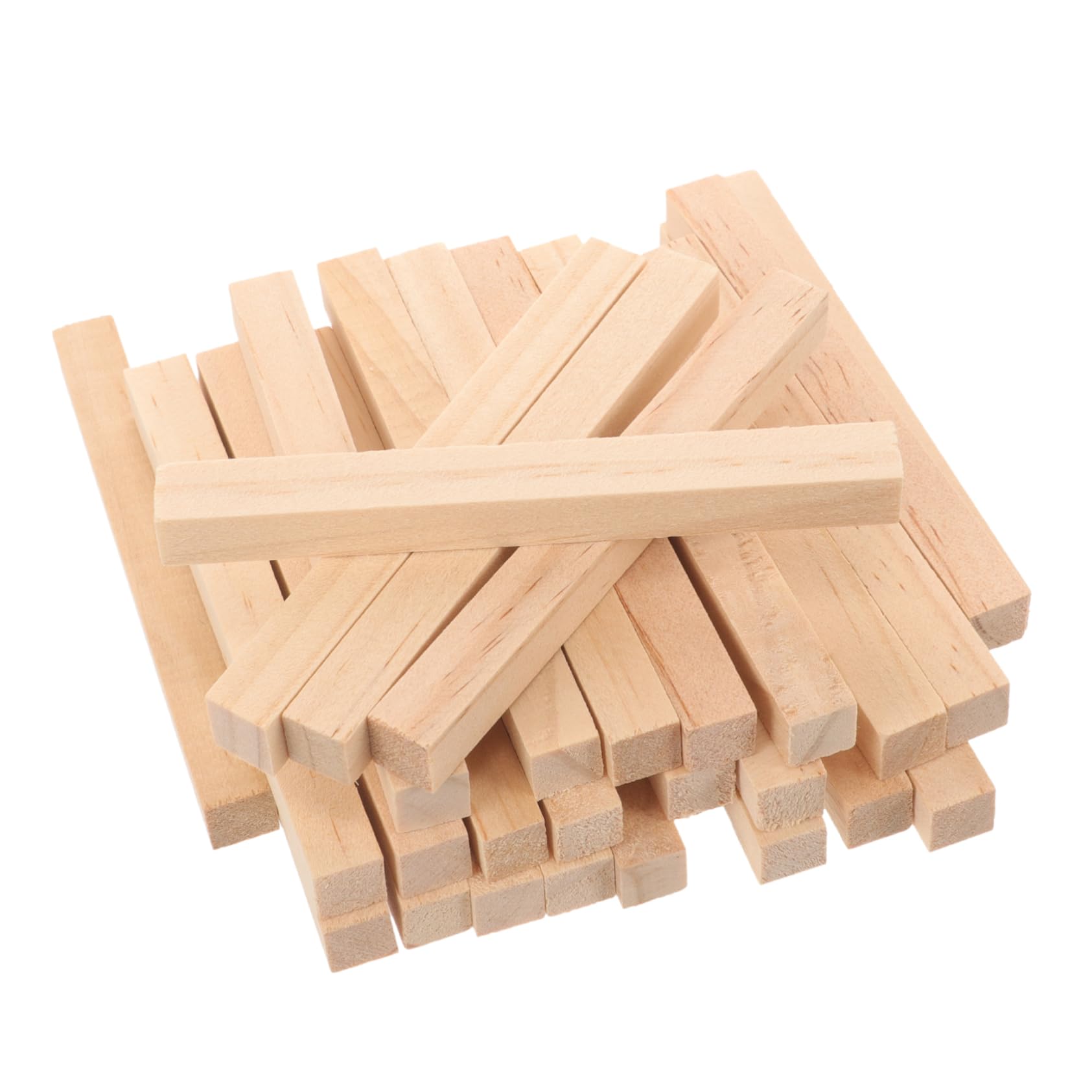 120stücke Holzstäbe Für Bastelprojekte Unvollendete Holz-dowel-rohlinge Für Diy Modellbau Dekoration Vielseitig Einsetzbar Langlebig