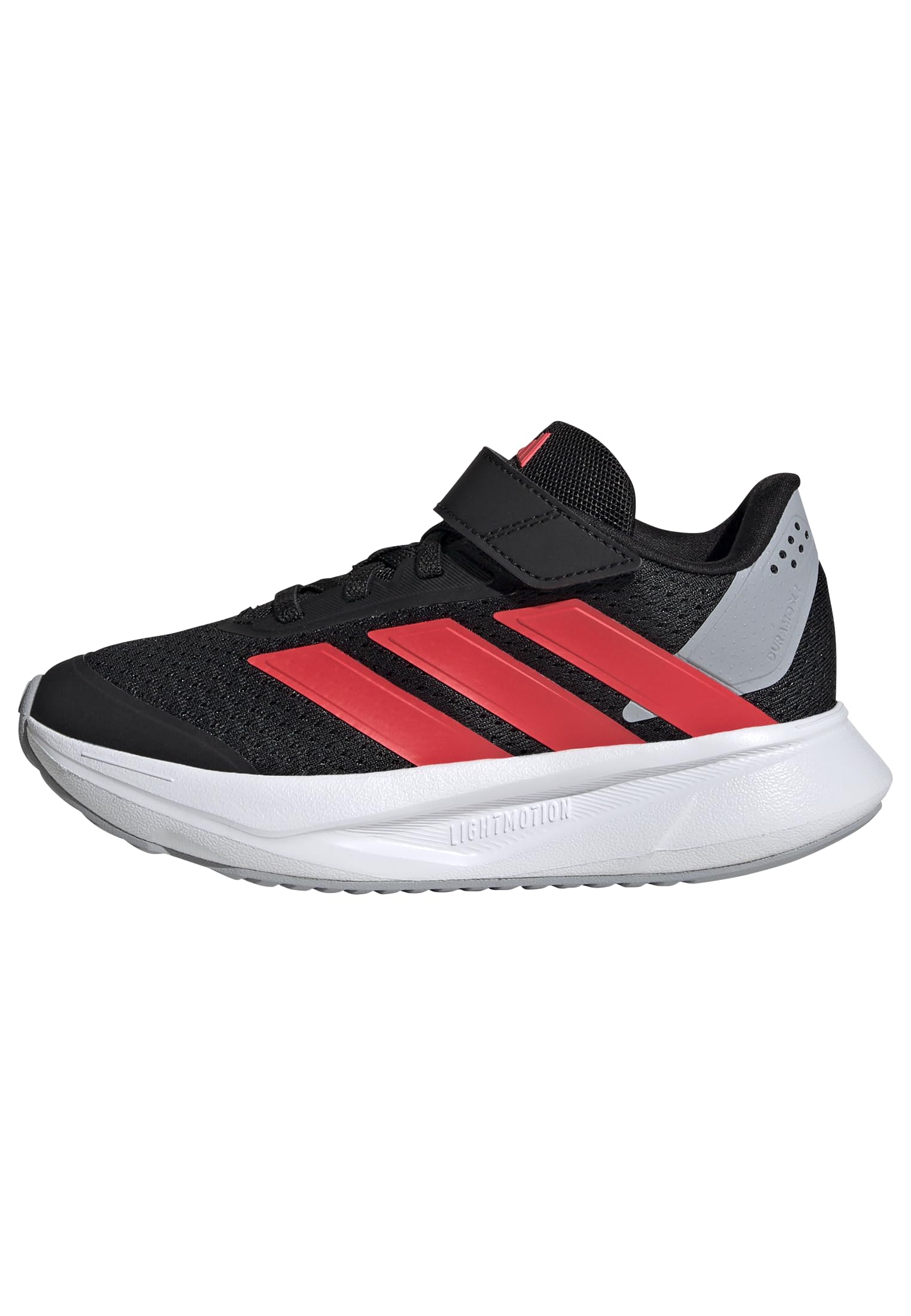 adidas Uniseks - dzieci DURAMO SL2 HOOK AND LOOP SHOES KIDS, core black/lucid red/halo silver, 30 EU