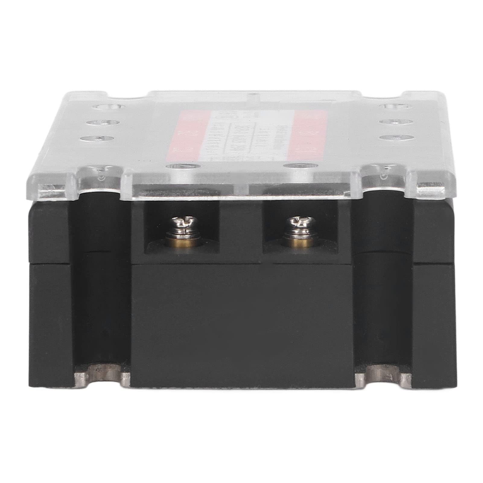 Fafeicy Relé Trifásico de Estado Sólido SSR-100DA 100A 24-480VAC con PBT Metal Cerámica para Automatización Industrial Control de Motor de Máquina CNC