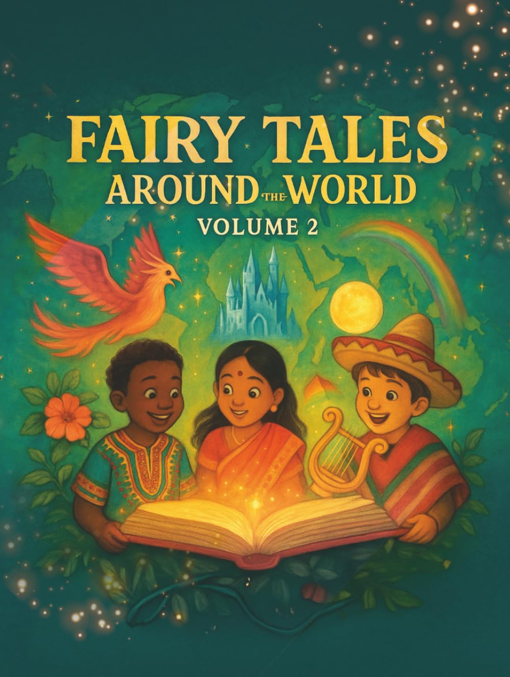 Fairy Tales Around the World – Volume 2: 11 Timeless Folk Stories from Around the Globe, Retold with Magical Watercolor Illustrations