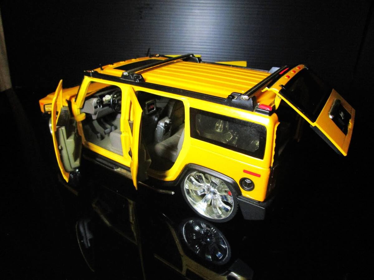 Amazon.co.jp: Jada TOYS 1/18 DUB CITY HUMMER H2 ハマー H2 磨き処理