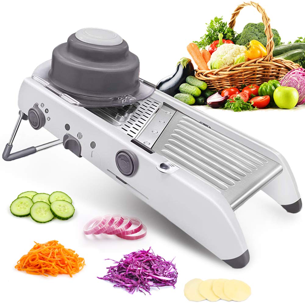 Buy MDCGFOD Mandoline Slicer Stainless Steel Vegetable Juliennes 18