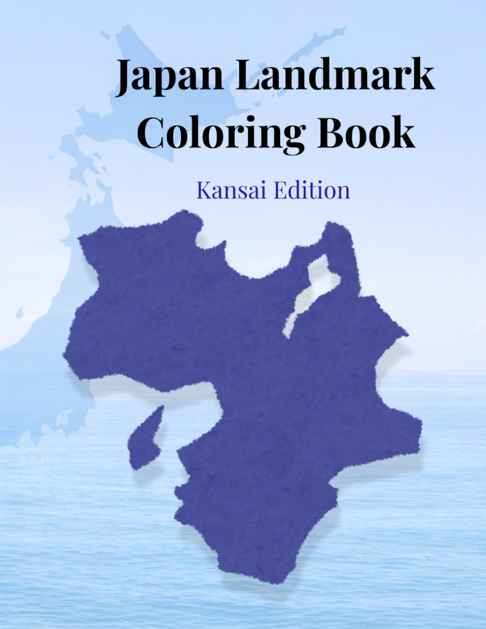 Japan Landmark Coloring Book: Kansai Edition (Coloring Journey in Japan)