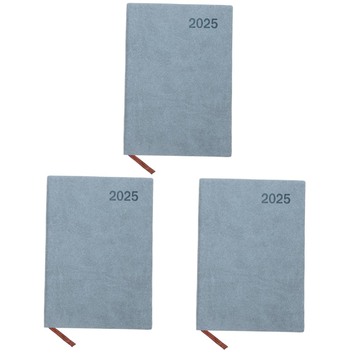 DOITOOL 3 Pièces Agenda Pratique et Compact Carnet Délicat pour Planification Journalière et Prise de Notes Bureau et Voyage