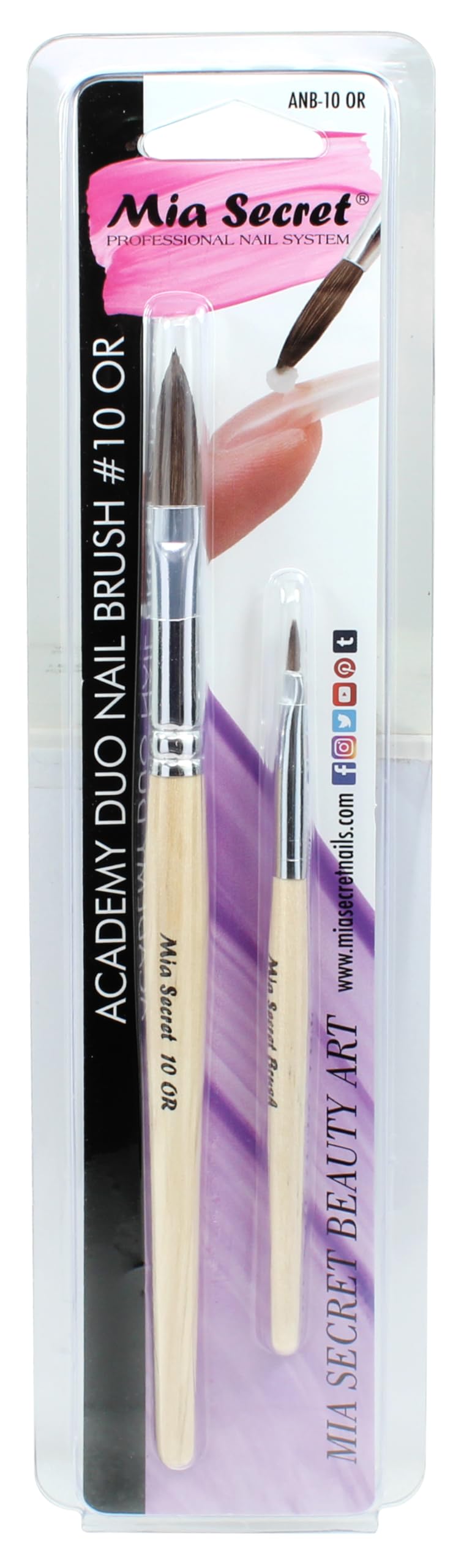 Mia Secret Nail Brush Academy Duo for Beginners Students Pick Yours ! (10 OR)-image-17