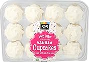 365 Everyday Value, Two-bite Vanilla Cupcakes, 10.5 oz