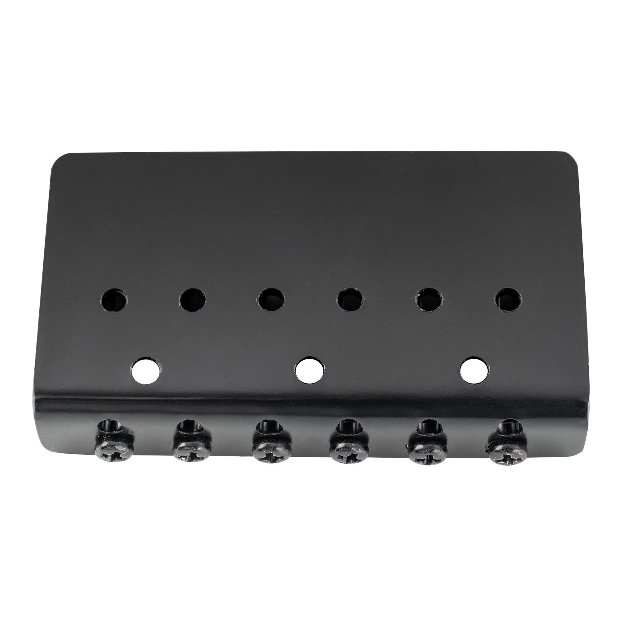 Mostek Strunowy O Średnicy 52.5 Mm Z Twardym Ogonem Stały Bez Tremolo Do Gitar Elektrycznych Mostek Gitarowy(Bk)