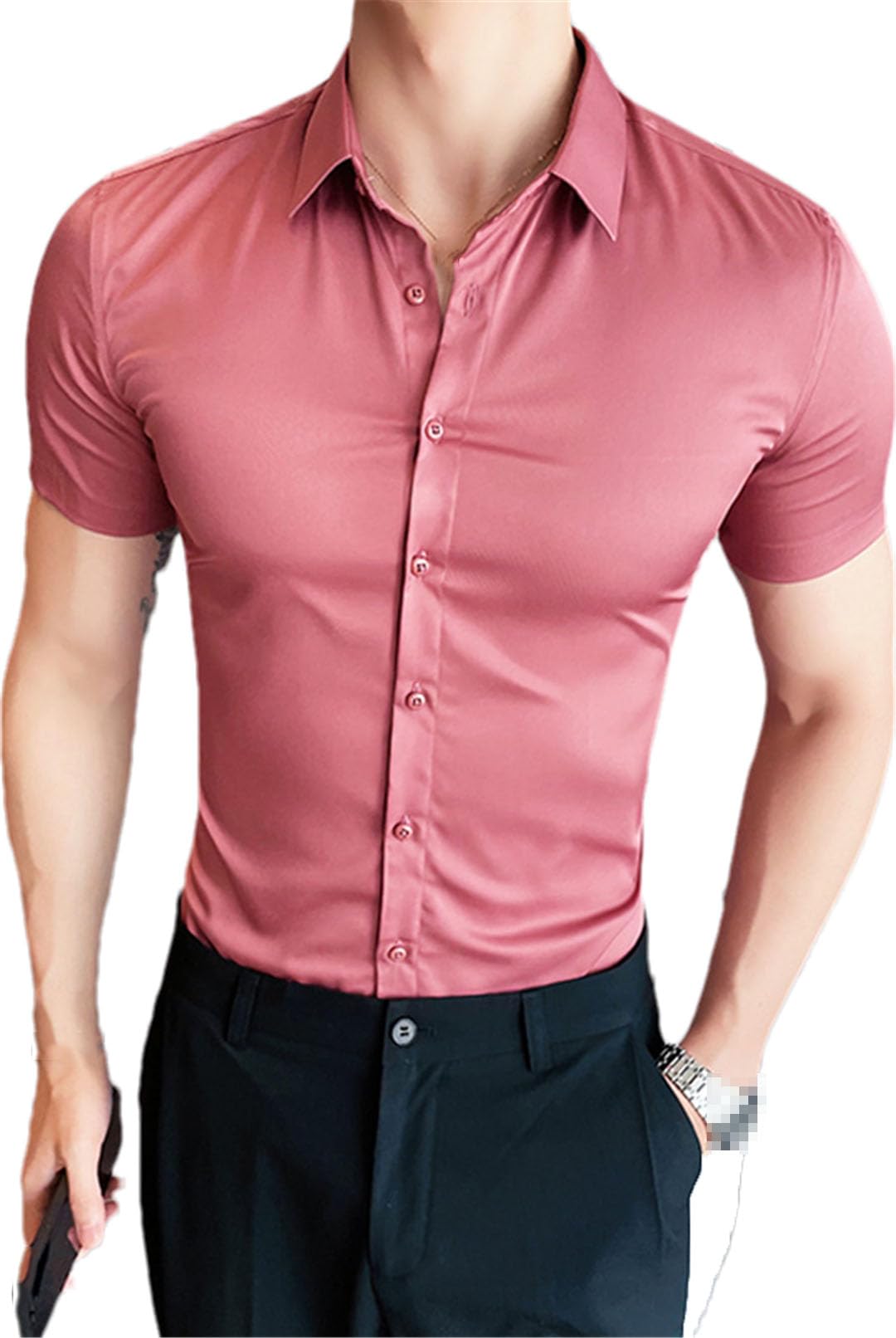 Chemises à manches courtes pour homme