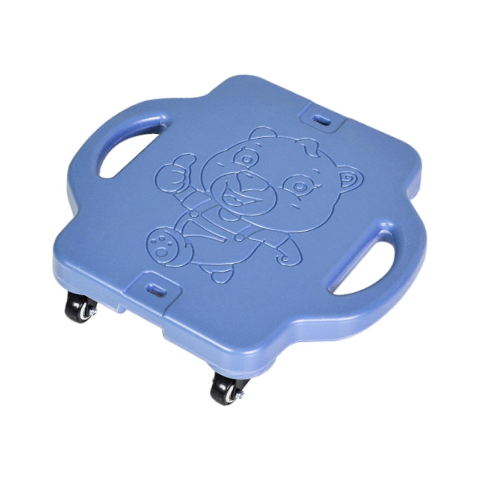Scooter de Piso Infantil con Tablero con Ruedas de PP Superficie Plana Adecuado para Juegos Deporte Entrenamiento Físico Colegio Inte