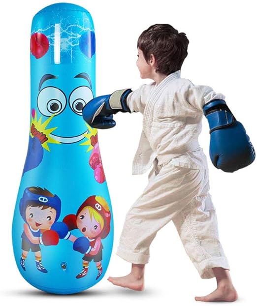 Punching Bag for Kids, 49.2in Boxing Bag for Toddlers Kids Punching Bag