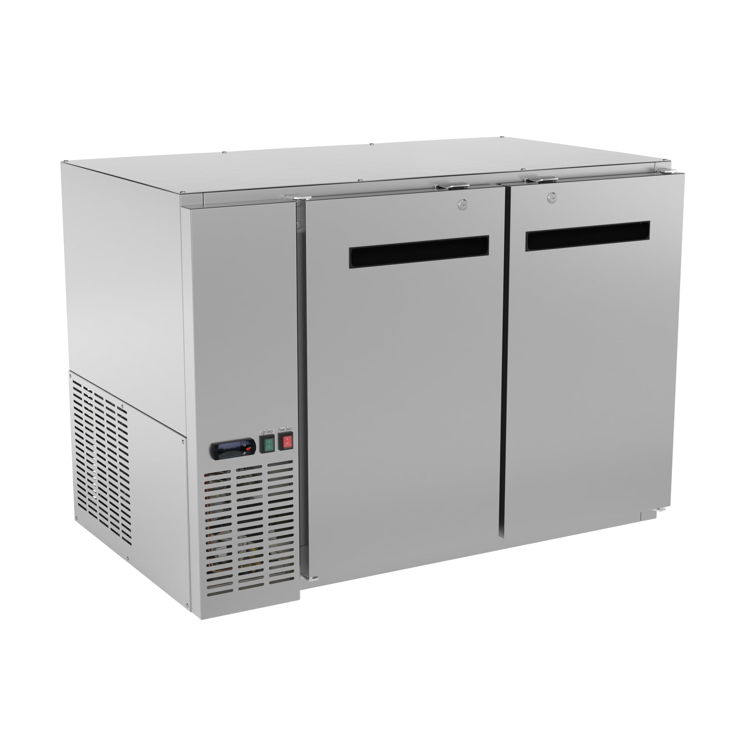 Krollen Industrial UBB-48-GT-S 13 cu ft Beverage Cooler Stainless Steel
