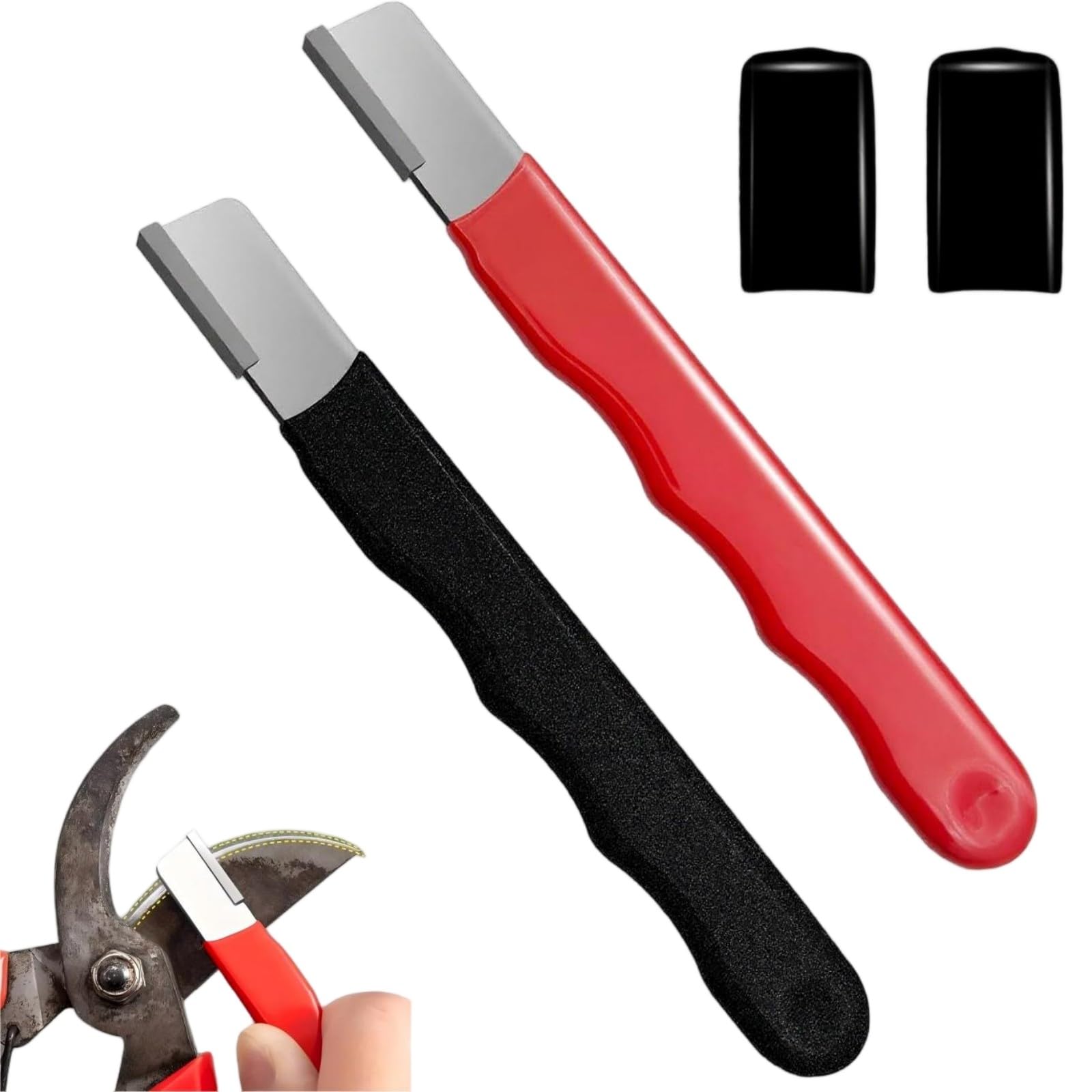 1PC Garden Tool Sharpener Garden Tool Blade Sharpener for Knife Garden Knife Sharpener for Hedge Shears Scissors Mini