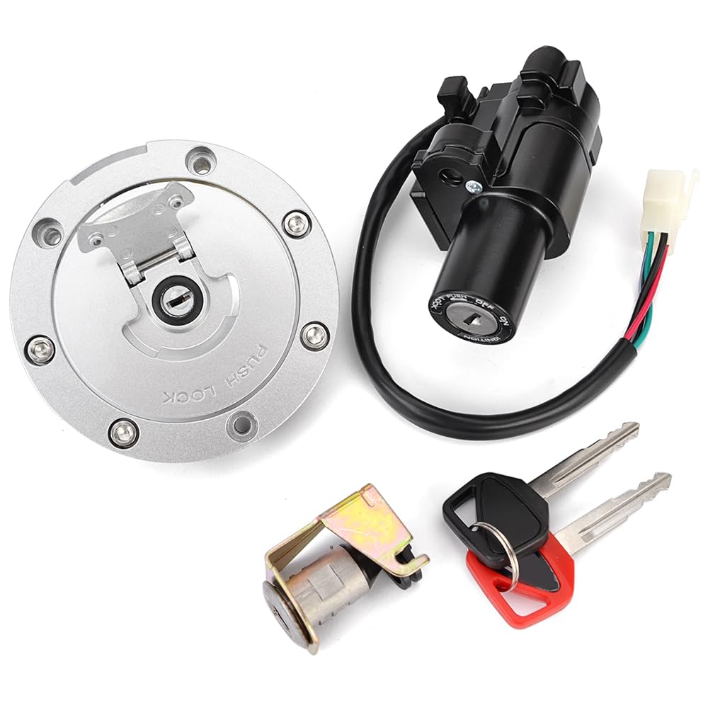Set di chiavi di blocco per sedile del serbatoio del carburante, per Honda CBR600 CBR600F PC35 CBR 600 F4 F4I CBR600RR CBR900RR CBR929 CBR954 CB600F Hornet 600 599 PC36 CBR1100XX VFR8 00 VTR. 1000
