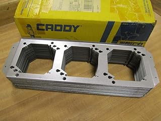 Erico RBS16 Pre-Galvanized Steel 16 Inch Stud Spacing 3-Box Rigid Box Support Caddy
