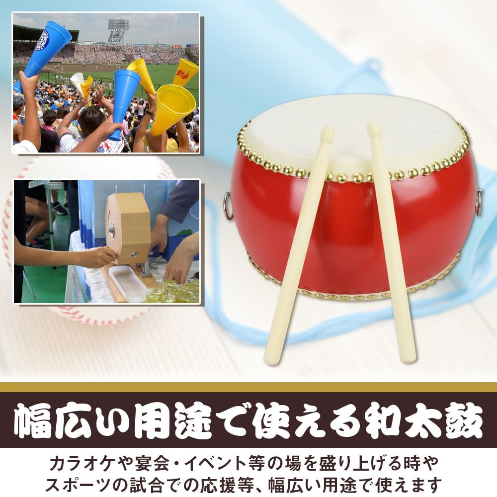 飾り用の和太鼓 楽天市場】飾り太鼓 3寸（あわせ胴） : 諏訪工芸