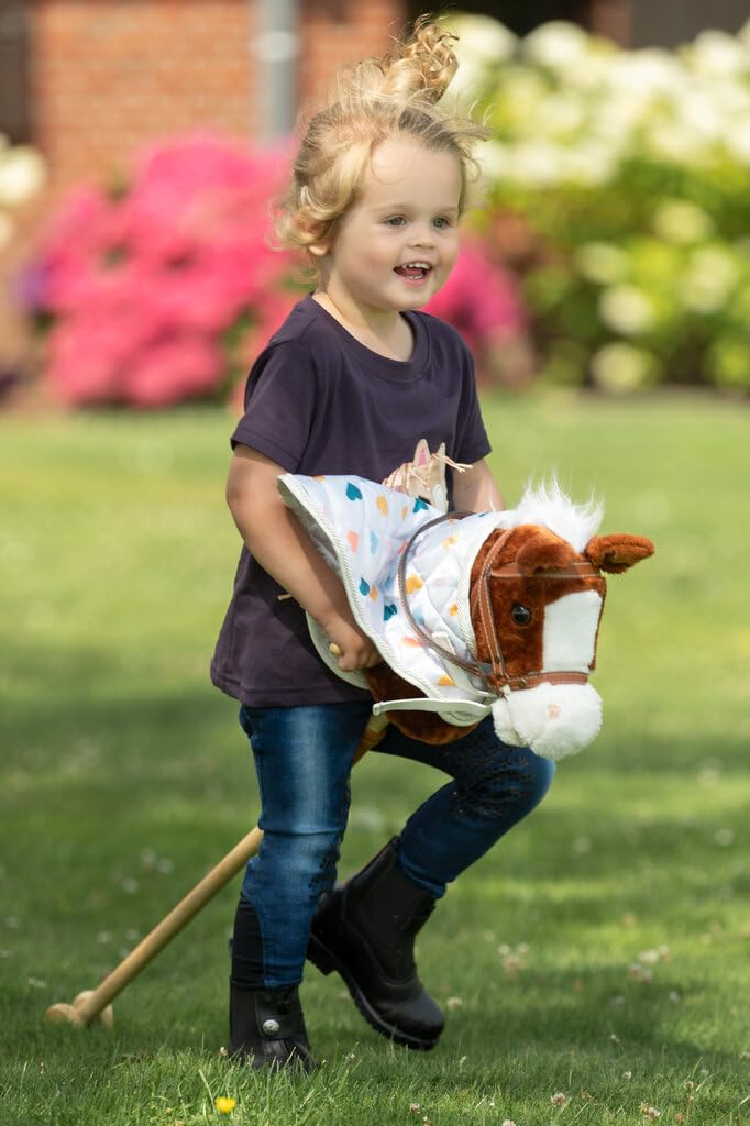 HKM Hobby Horsing Print Manta Flor One Size