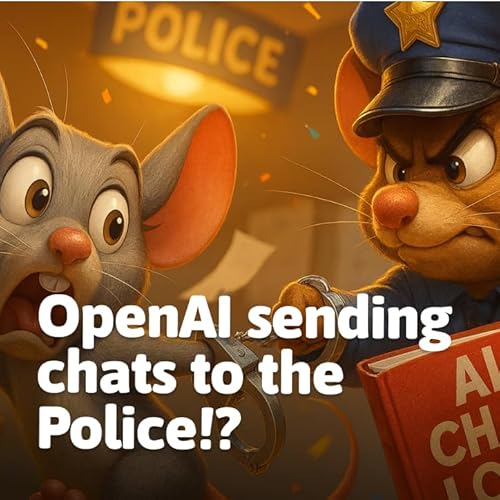 『s04 e02 – OpenAI sending chats to the police?!』のカバーアート