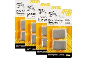 Mont Marte Charcoal Erasers Signature Pack for Artists