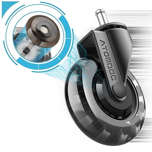 Casters & Wheels Business & Industrial Casters ATOMDOC Office Chair