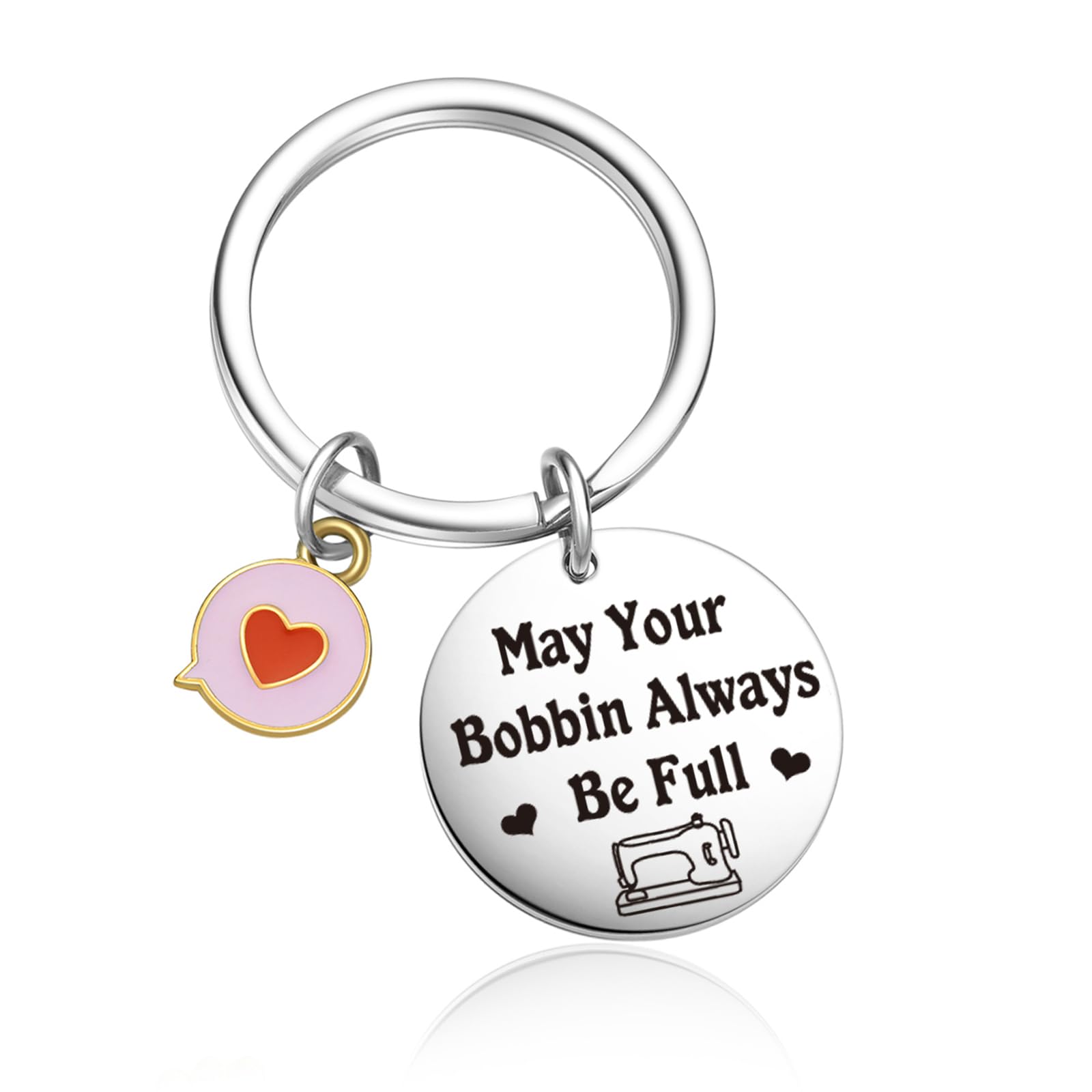 OWHOMS Seamstress Keychain Quilters Christmas Jewelry Sewing Keychain Tailors Thank You Gifts Tailoress Gifts