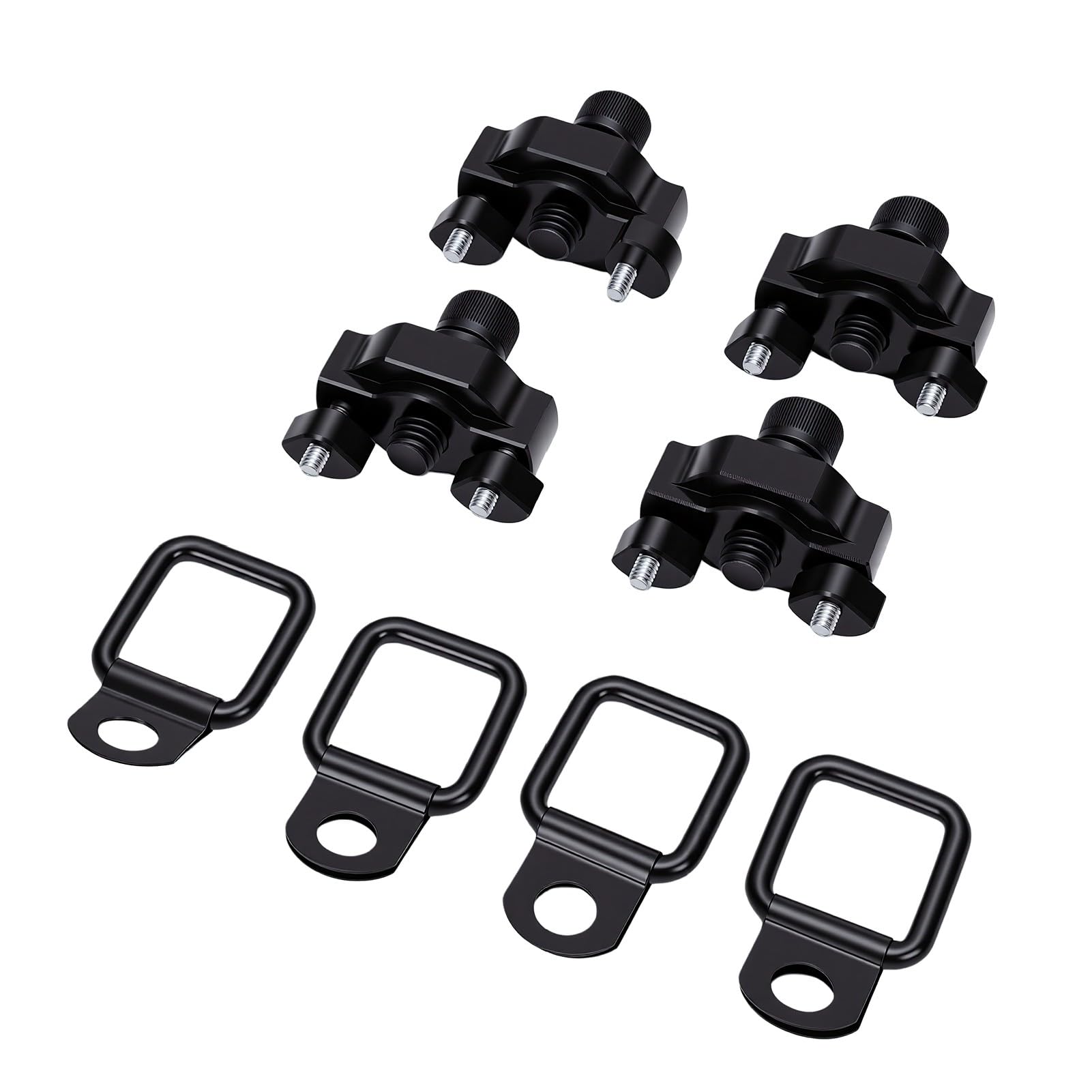 Anclajes de Amarre con Anillo en D para ATV UTV, Puntos de Seguridad Adicionales Confiables para Trabajo Al Aire Libre, Paquete de 4