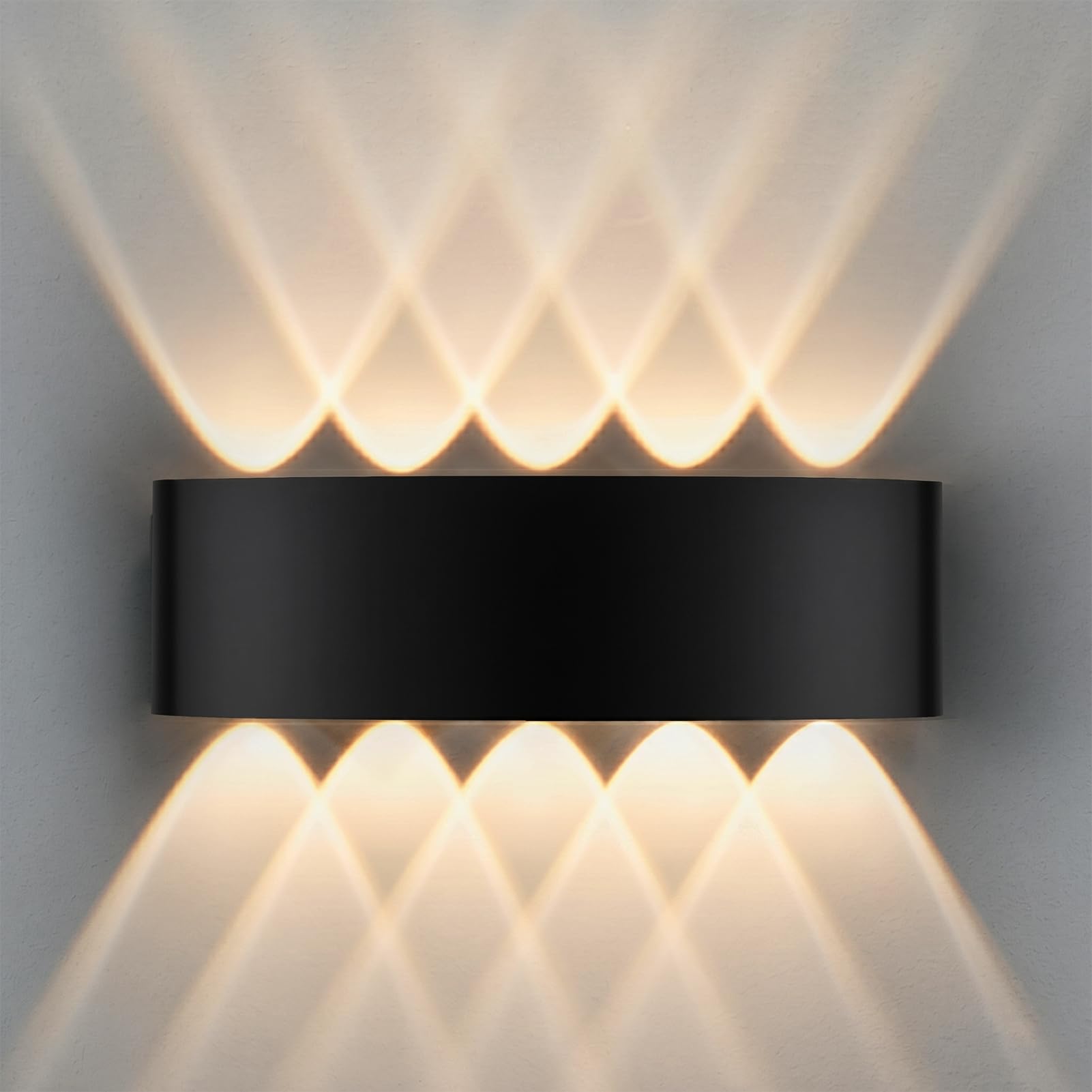 GOOSKI Moderne LED Wandleuchte Außen & Innen