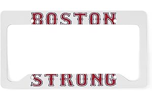 Boston Red Sox License Plate Frame: American Pride on the Road