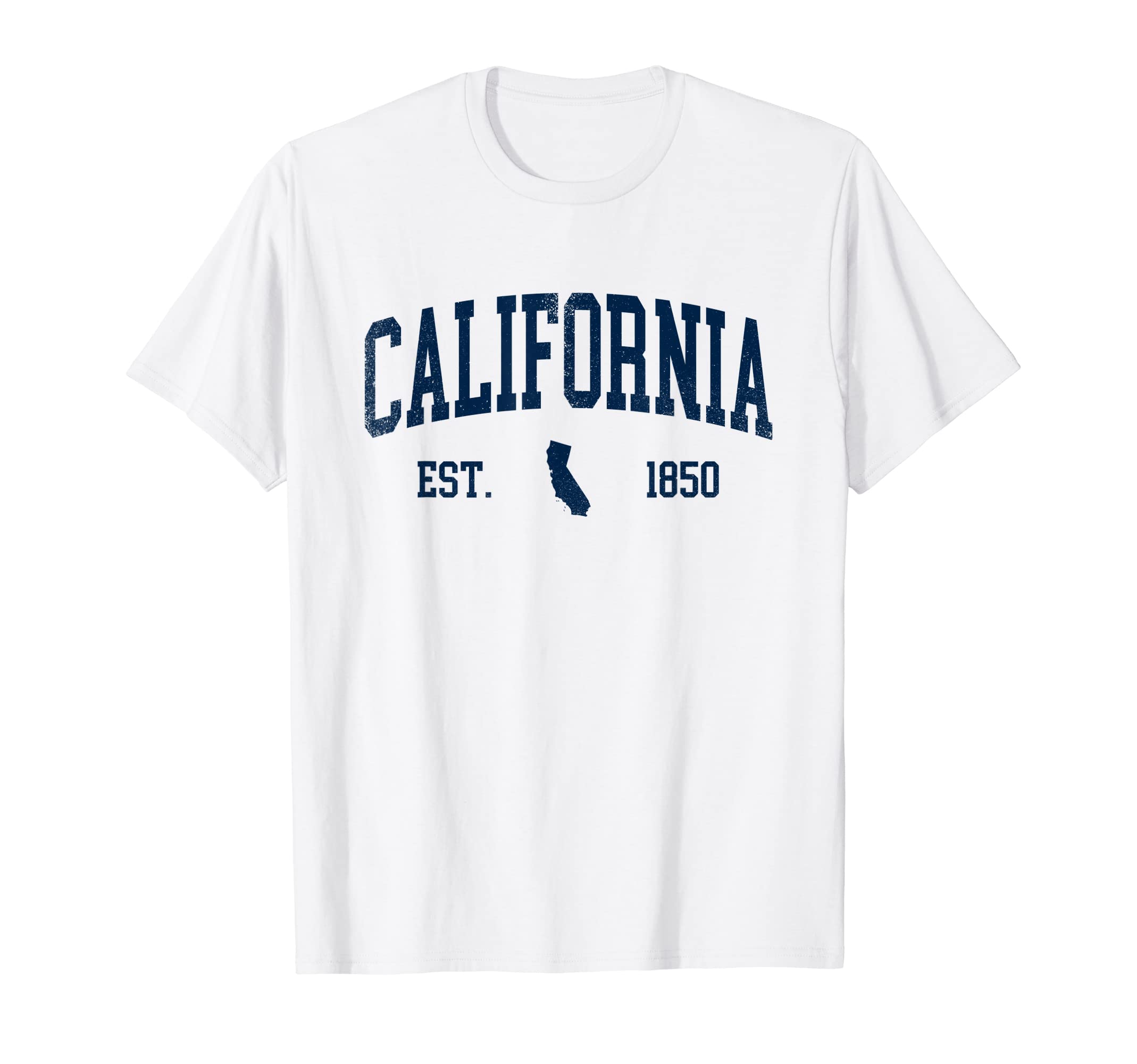 California Shirts for Men Women KidsCalifornia Shirt Map 1850 Vintage Souvenirs California T-ShirtOEKO-TEX STANDARD 100