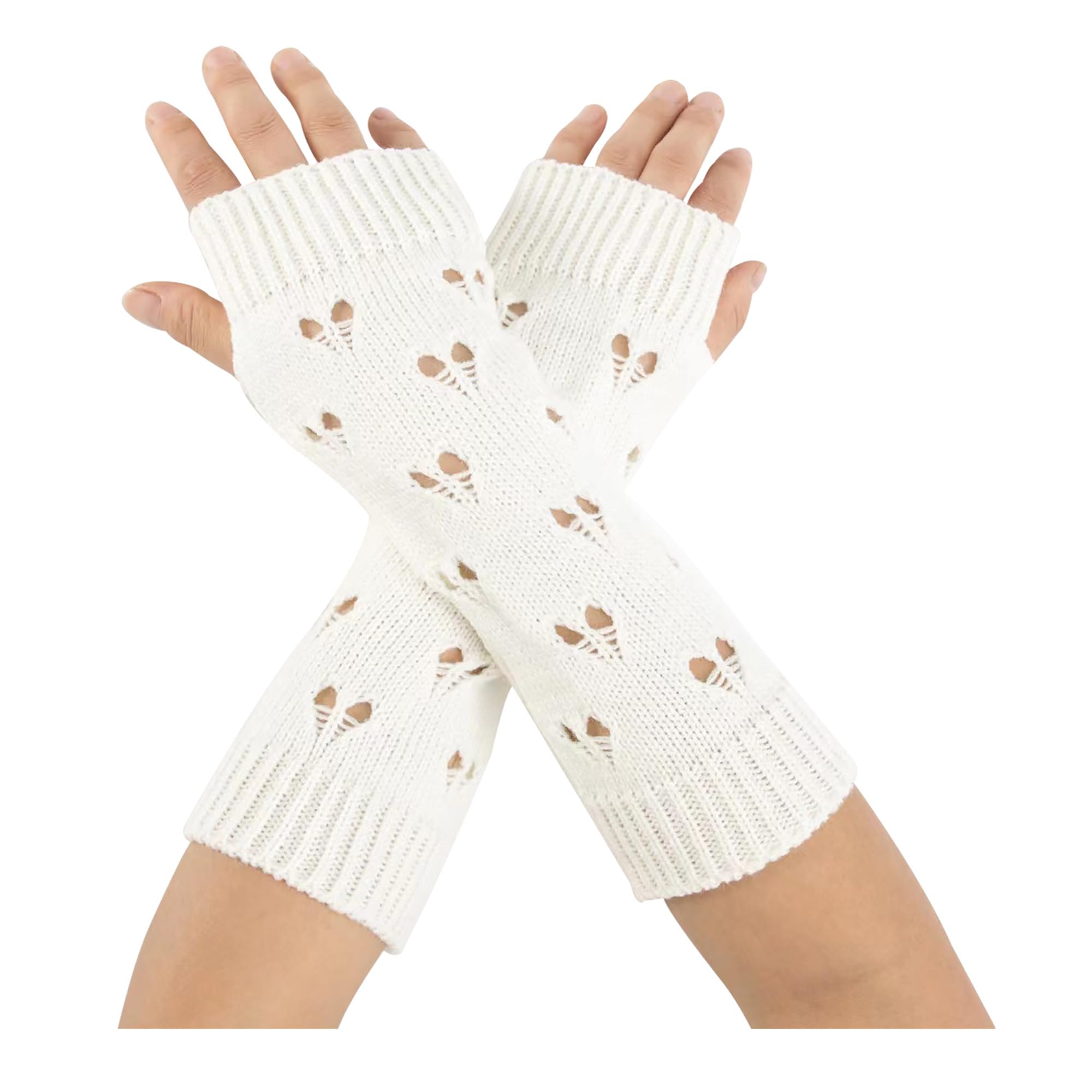 Grunge Gloves Fairy Grunge Accessories Ripped Glove Crochet Glove Clothes y2k Fairy Grunge Aesthetic Arm Warmers