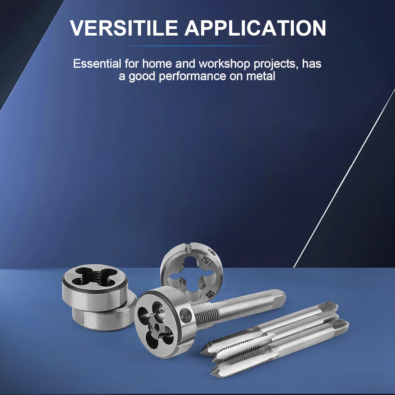 Snapklik.com : 110 PCS Metric Tap And Die Set, M2-M18 Rethreading Kit ...