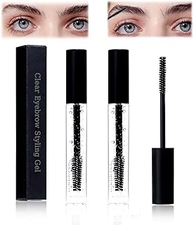 Tongyend Clear Eyebrow Gel,2PC Brow Gel,Long Lasting Sweat-Proof Waterproof Eyebrow Gel,Transparent Brow Glue,Brow Freeze Gel,Clear Mascara for brows,Natural Eyebrow Styling Gel Repair For Women Girl