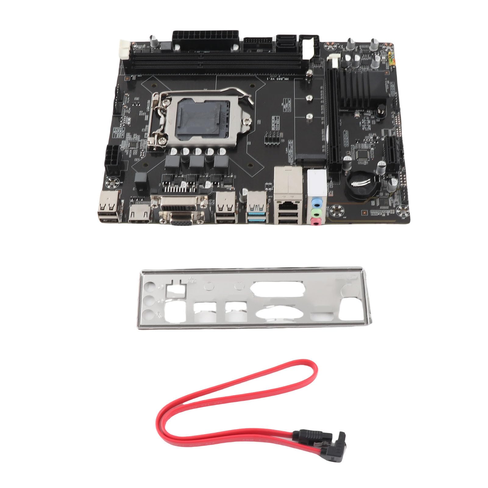Componenti del Computer, Scheda Madre B85 Scheda Madre del Computer Desktop Disco Rigido M.2 Interfaccia CPU 1150 Pin Scheda di Rete 100M