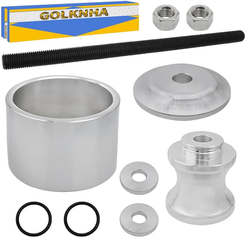 GOLKNHA Front & Rear 40/44mm Wheel Bearing Removal Tool Kit for Polaris RZR Sportsman Scrambler General Ranger Worker 550 570 800 850 900 1000