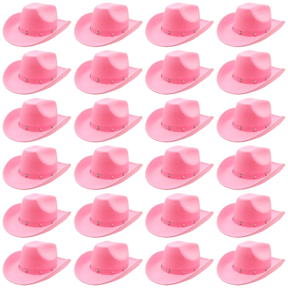Sombreros de vaquero, sombrero de vaquero con tachuelas de estrella, sombreros de vaquera, accesorio de disfraz del salvaje oeste