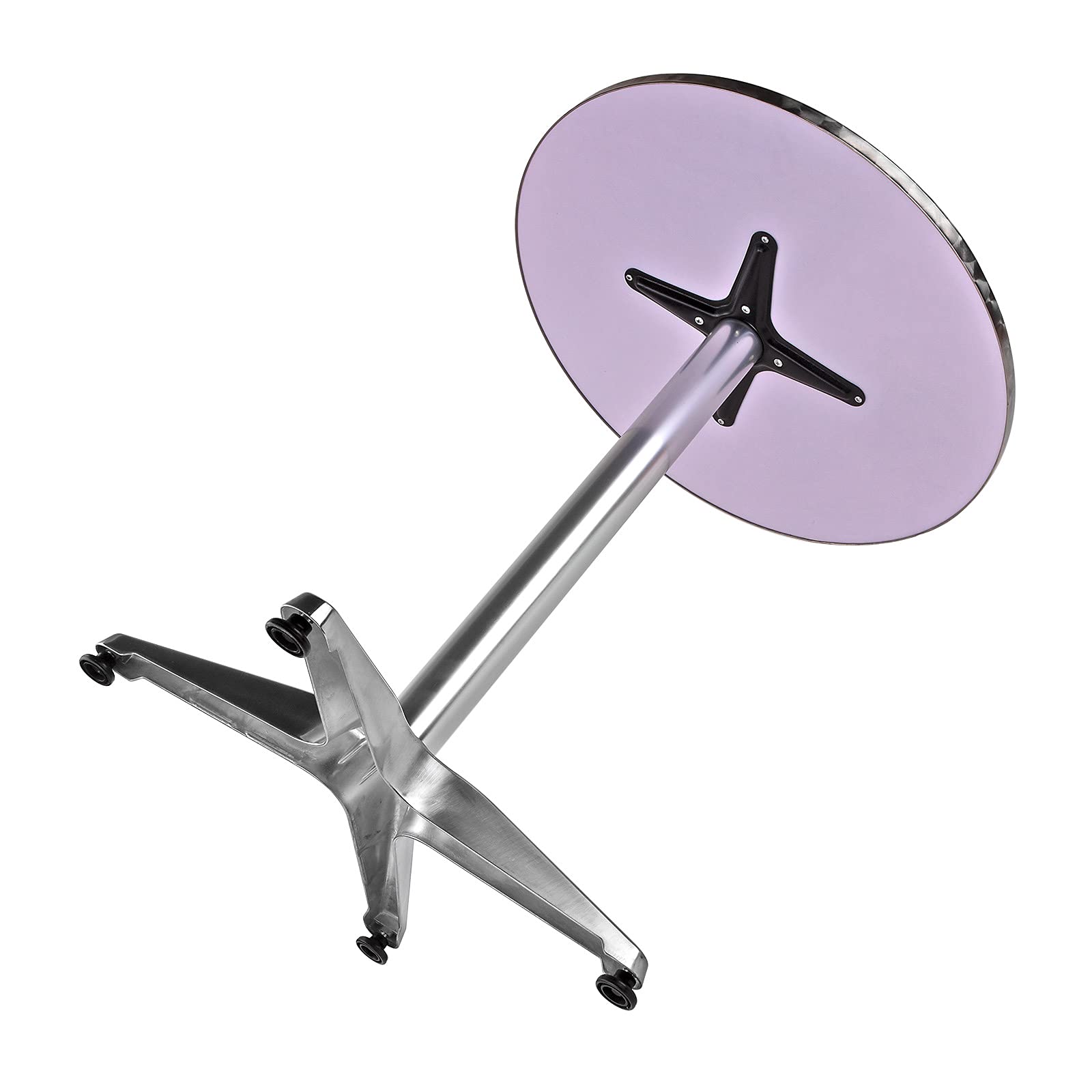 DEMA Alu Bistrotisch Beistelltisch Bartisch Gartentisch Tisch rund Ø 60 cm - H 70 cm