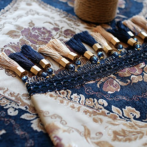 Nappe en chenille lourde pour protéger une table des rayures - 2