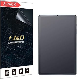 J&D Compatible for Samsung Galaxy Tab S6 Lite Screen Protector, 3-Pack [Anti-Glare] [Anti-Fingerprint] [Full Coverage] Matte Film Shield Screen Protector for Galaxy Tab S6 Lite Protective Film
