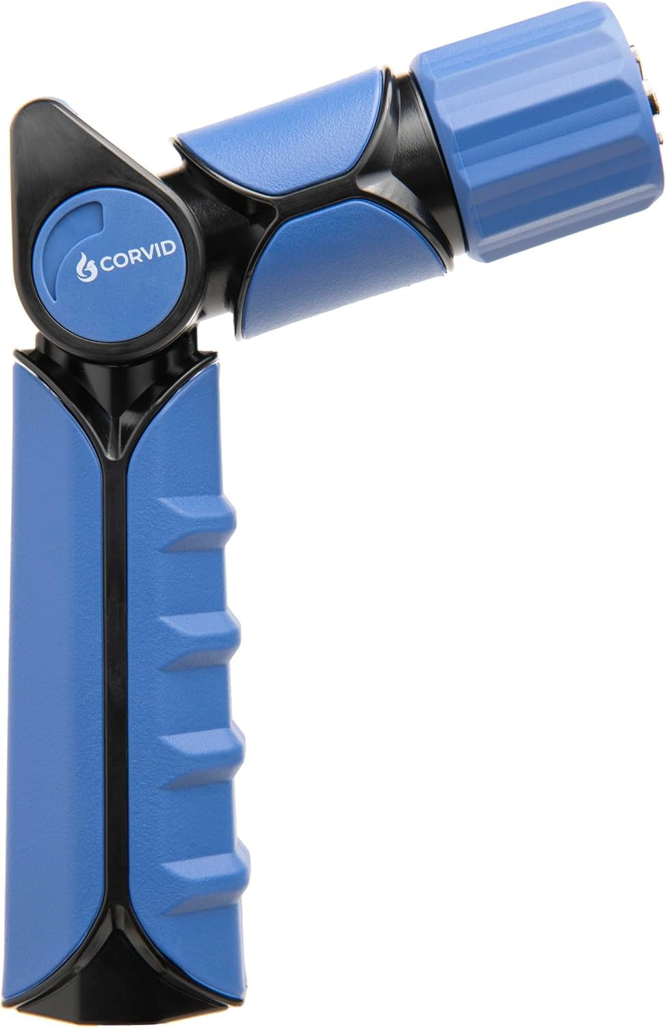 Paquete de 2 boquillas ajustables Corvid con control de pulgar, plástico resistente, duradero, 1 patrón de spray para riego, limpieza y más