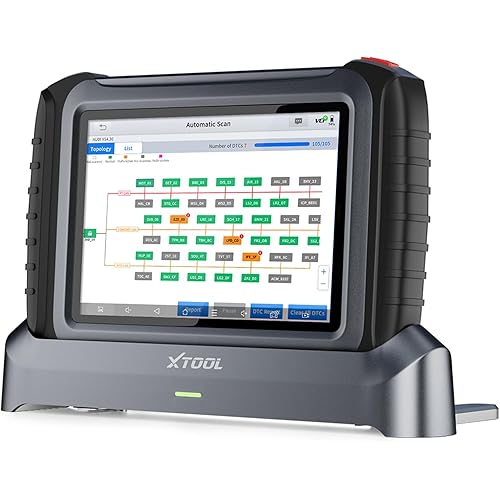 XTOOL IP919 MAX OBD2 Scanner with J2534 Pr0gramming Scan Tool, Topology Map, 51+Resets, ECU C0ding, Upgrade of IP919 PRO, AutoAuth for FCA, CAN FD/DoIP, All System Bidirectional Scanner, 3-y Update