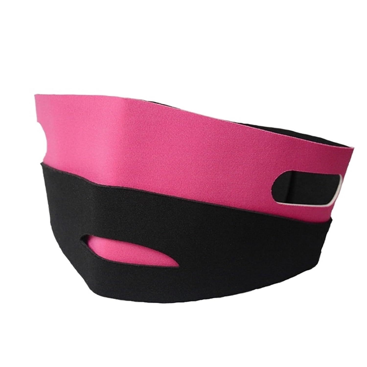 Face Toning Belt Face Adjustable V-Face Lifting Strap for Facial Firming Contouring Jawline Slimming Double Chin Reducer(Red)