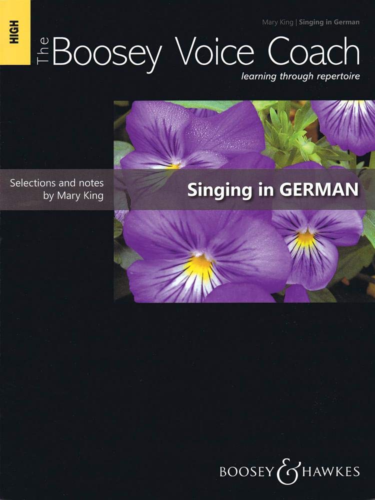 The Boosey Voice Coach: Singing in German - High Voice and Piano